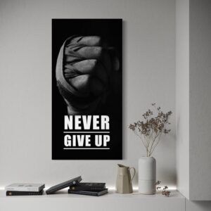 NEVER GIVE UP